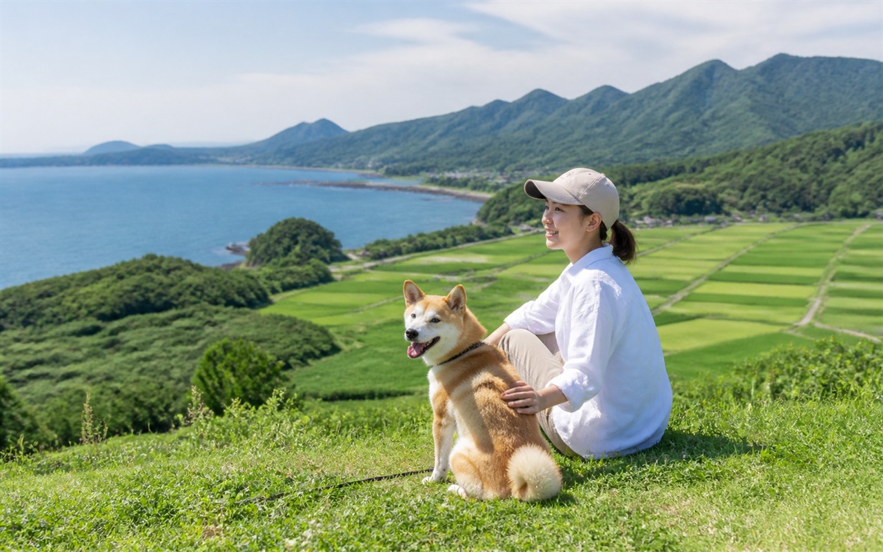 三重県を犬と旅する旅行イメージ