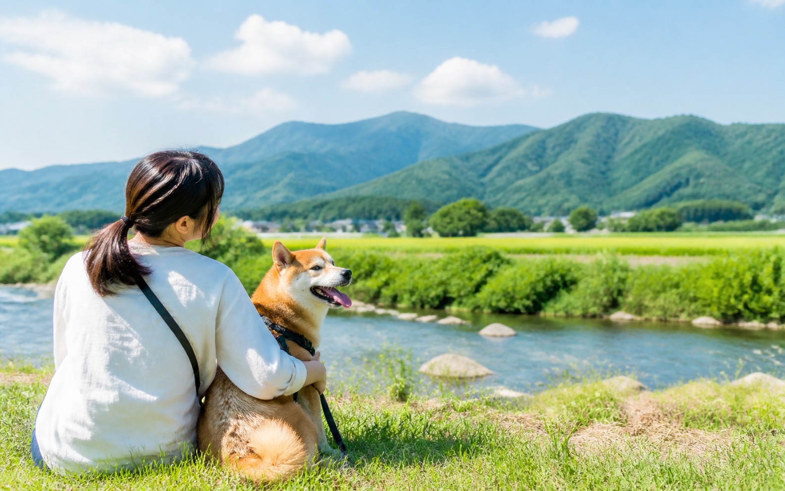 埼玉県を犬と旅する旅行イメージ