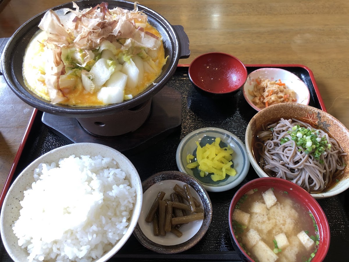 ひがくの湯と登山者食堂の実際の写真