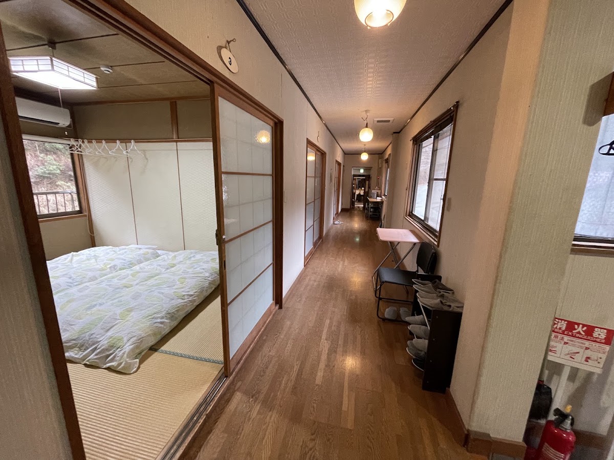民宿かわらび荘の実際の写真