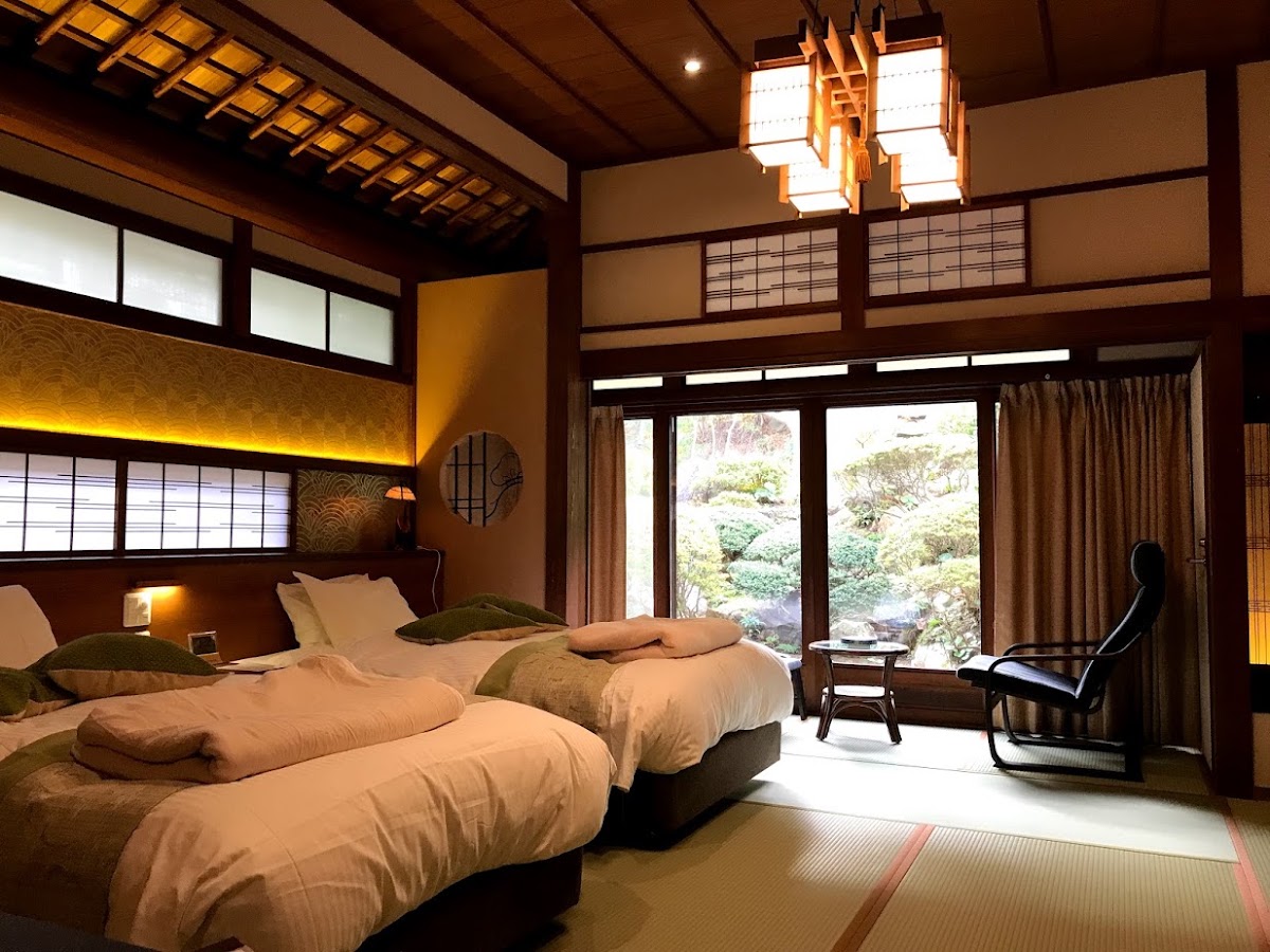 松風荘旅館の実際の写真