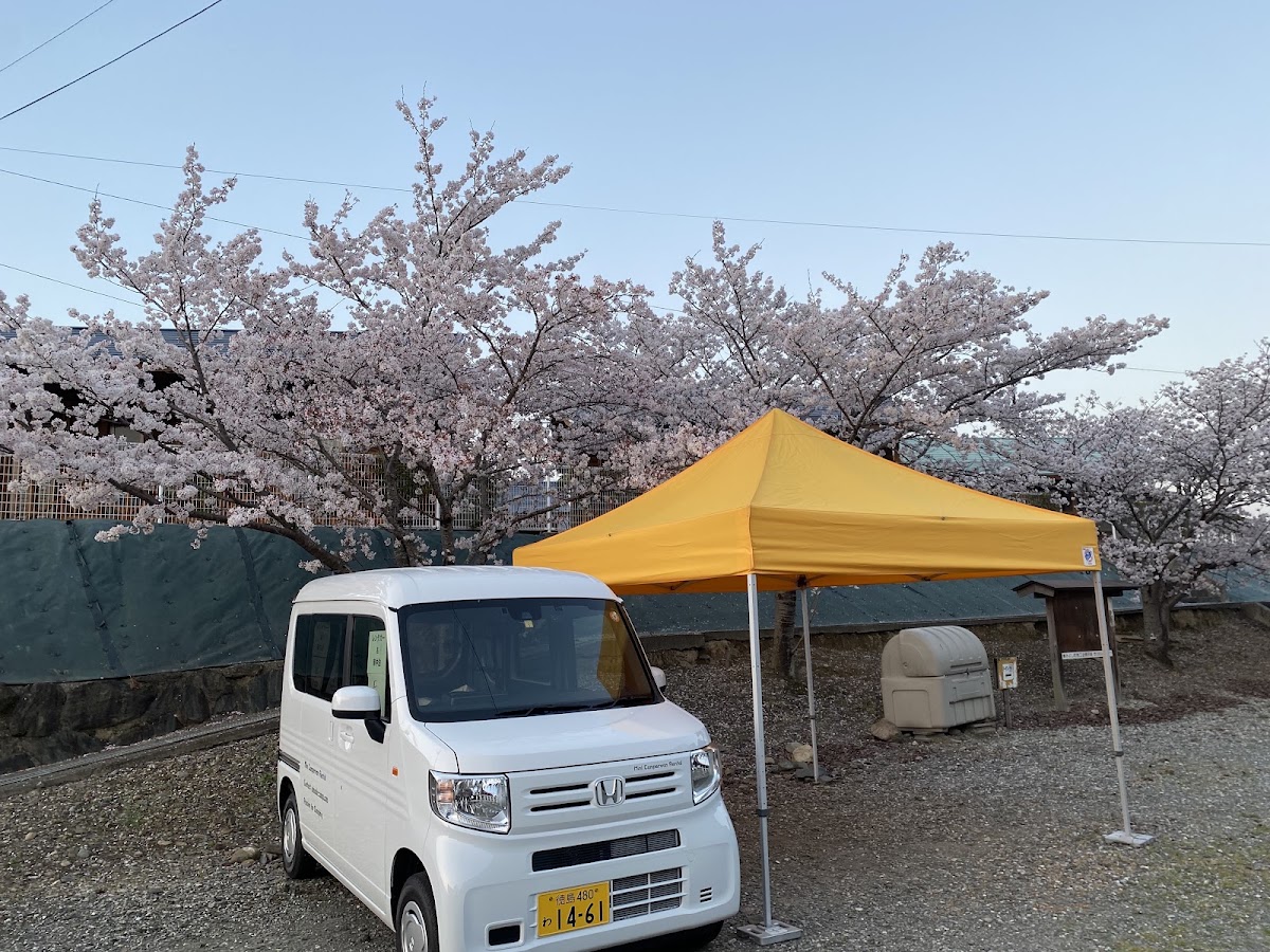 美濃田の淵キャンプ村の実際の写真
