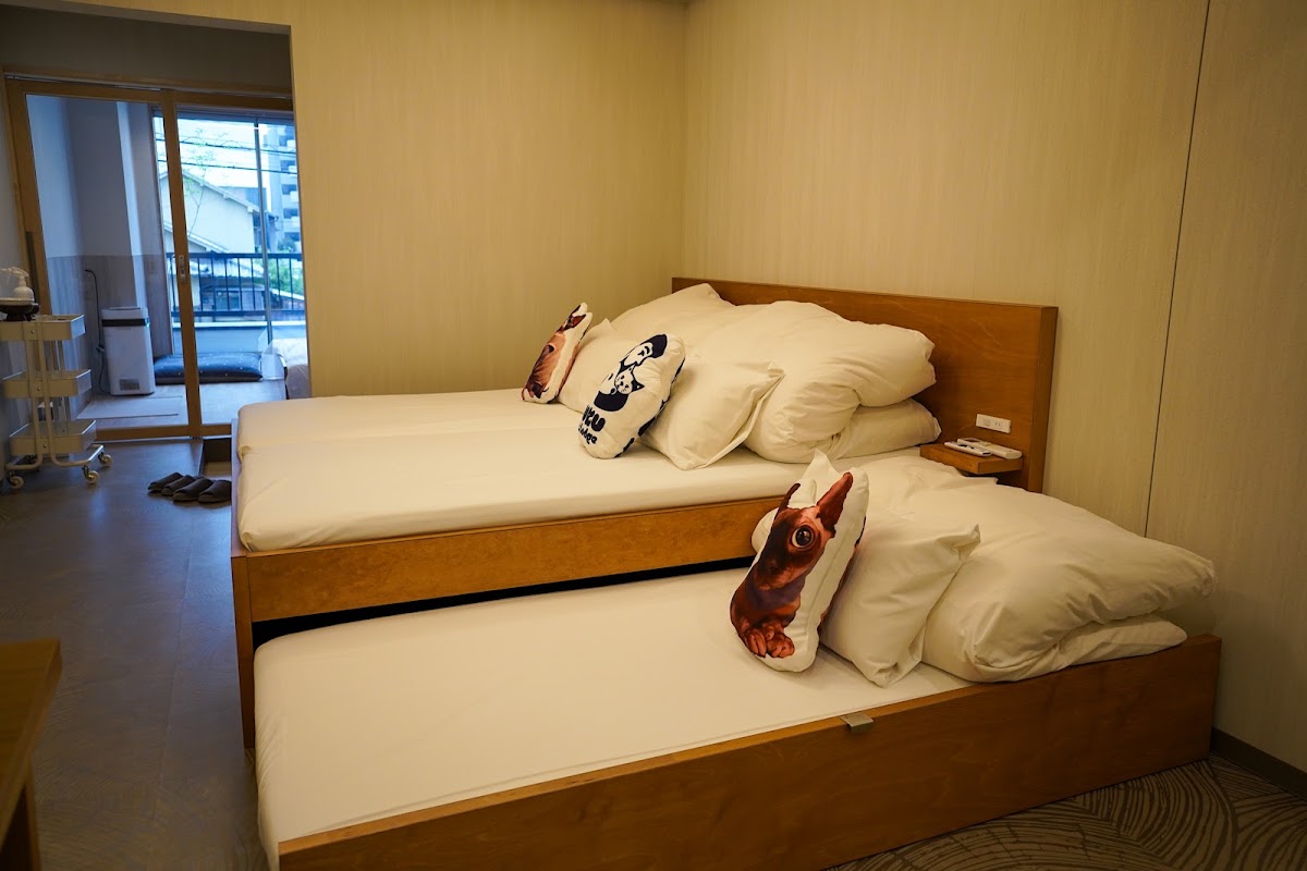 ペットと泊まれる/猫と遊べる宿KUKU Pet Lodgeの実際の写真