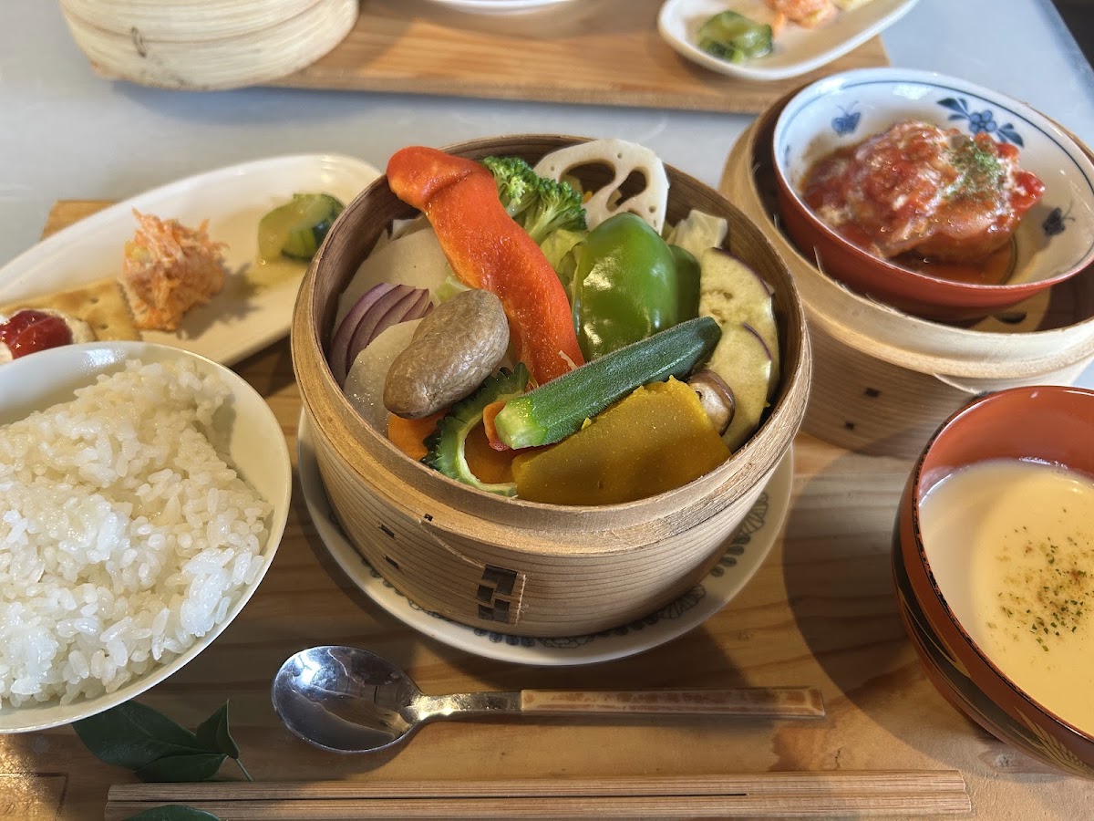 農園食堂 and カフェ 膳所 zendokoroの実際の写真