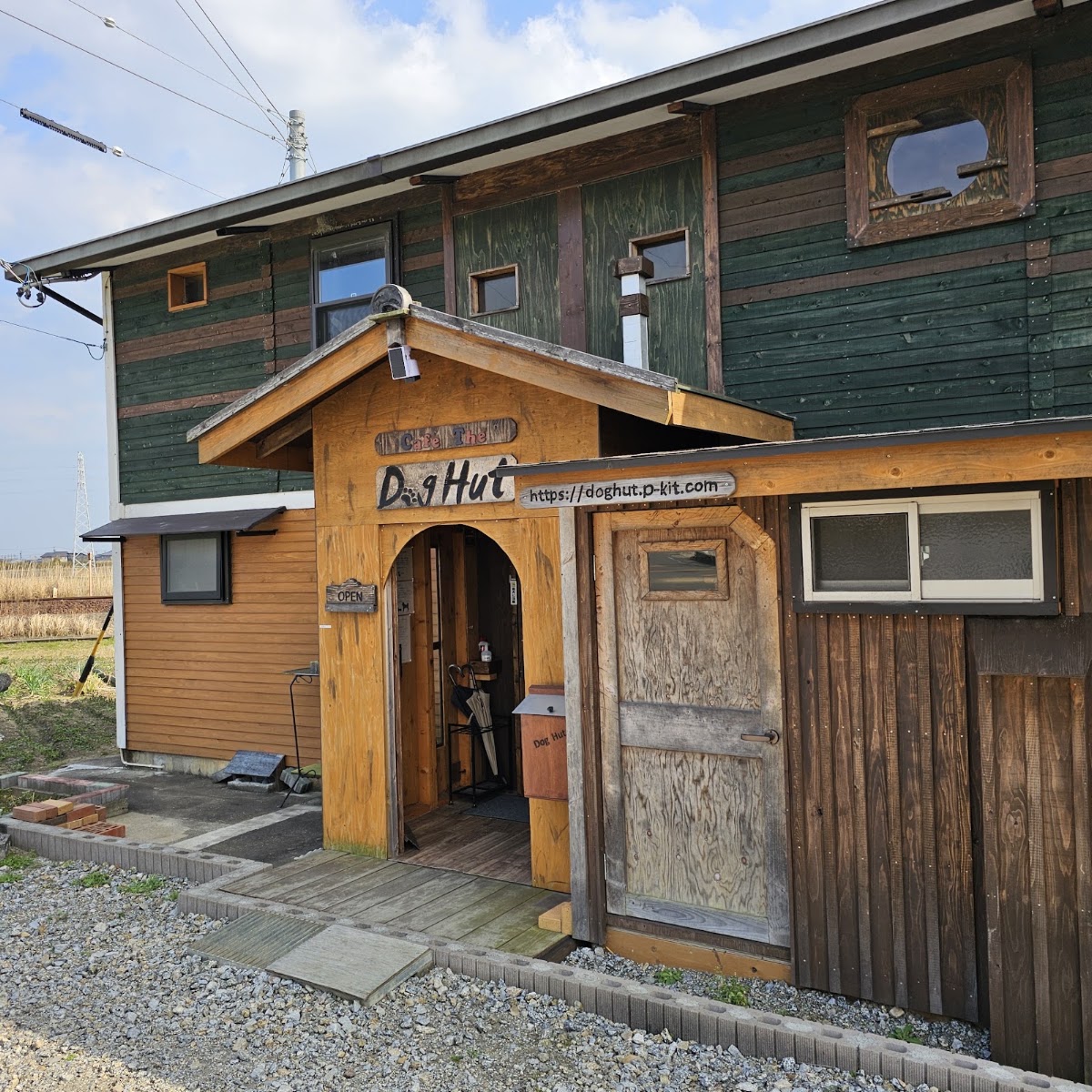 Cafe The Dog Hutの実際の写真