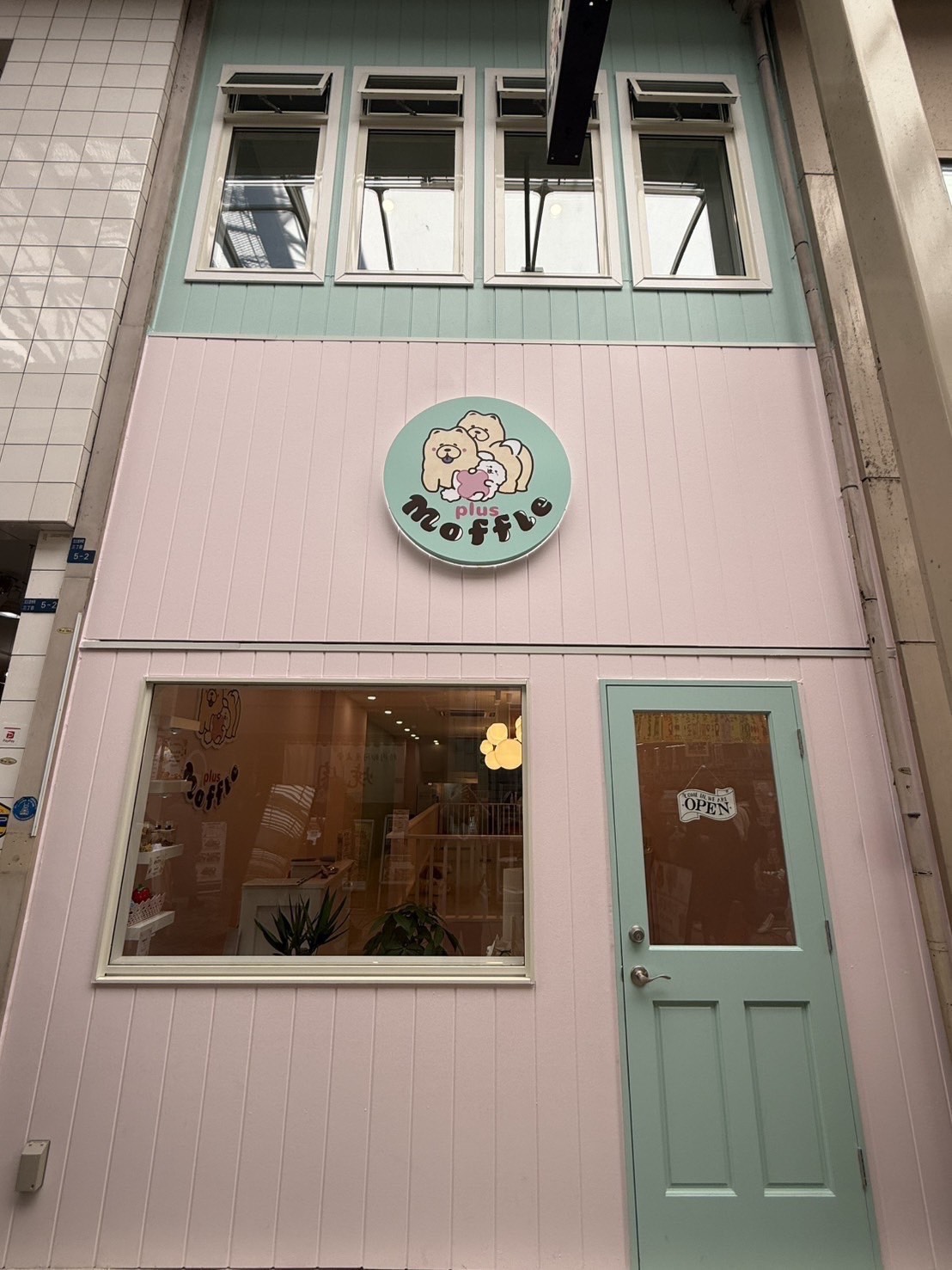 《もっふるぷらす》モフれる大型犬たちのカフェ/ドッグカフェ(大阪心斎橋店)