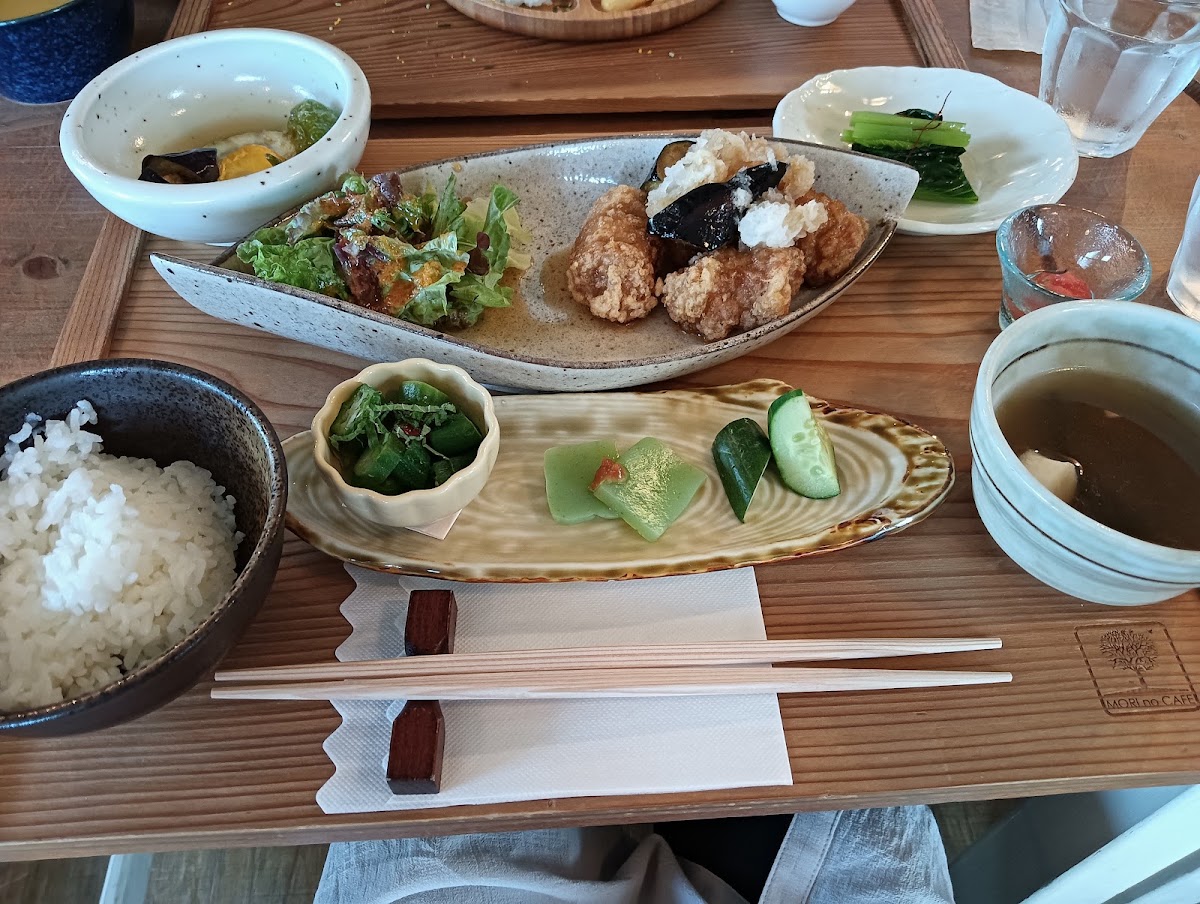 森のカフェの実際の写真