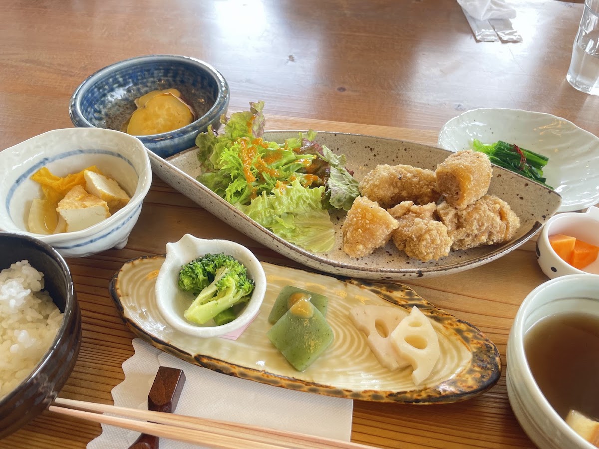 森のカフェの実際の写真