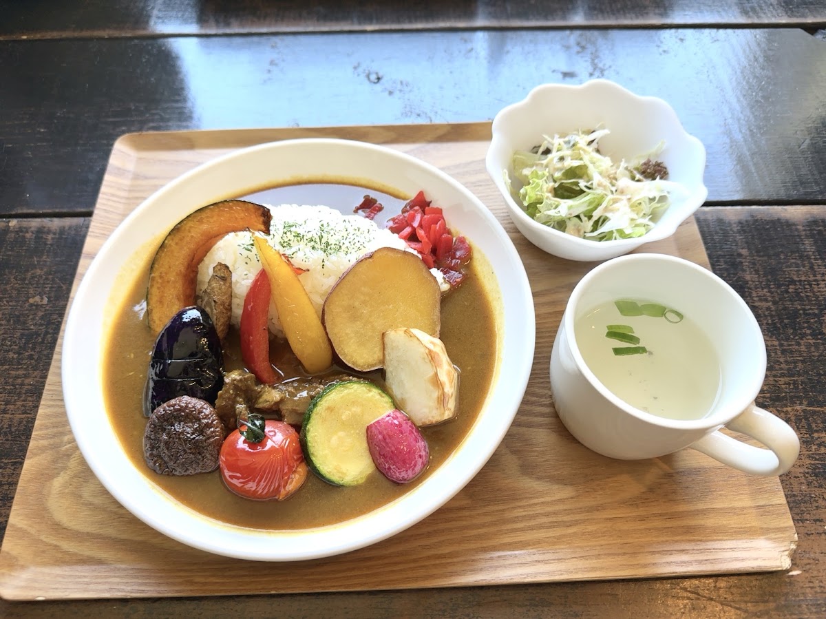 ペレニアルロックガーデン春子谷地cafeミルクの里の実際の写真