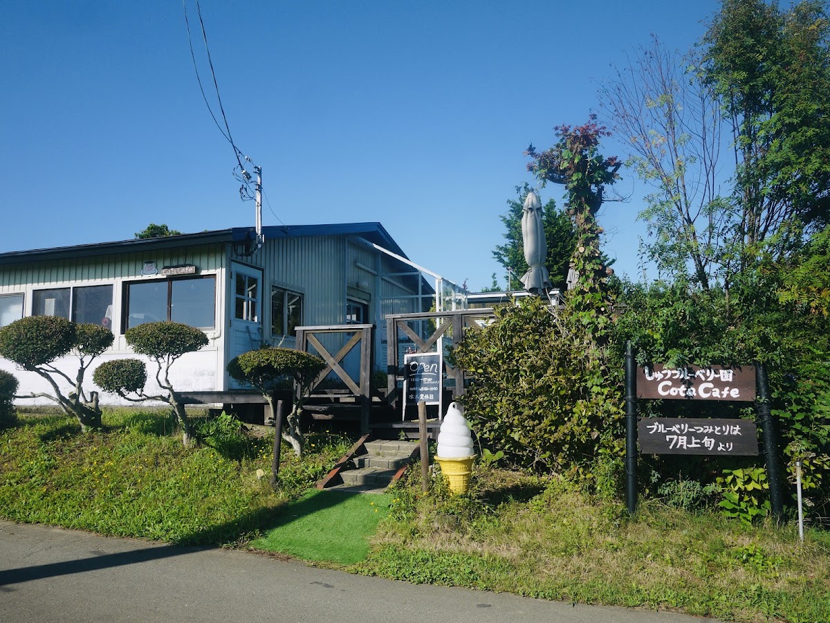 Cota Cafe(コタカフェ)｜しゅうブルーベリー園の実際の写真