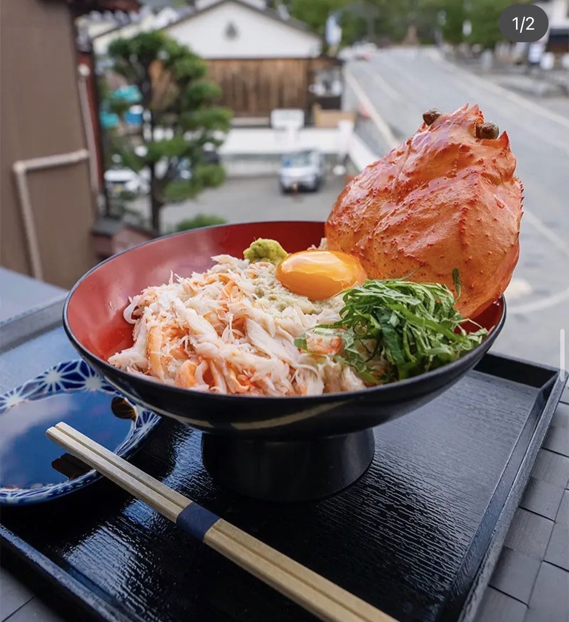 日本海直送 とれとれ海鮮丼 マルセン 出雲大社 海鮮の実際の写真