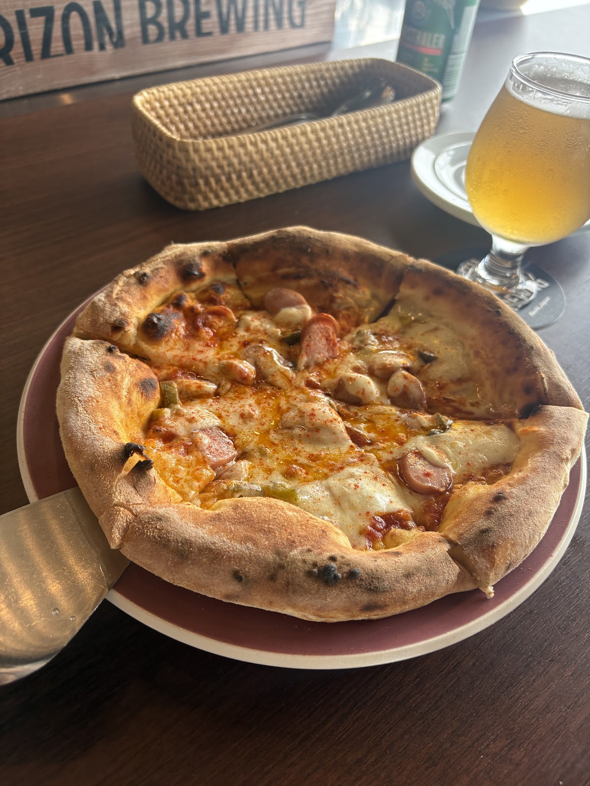 SOUTH HORIZON BREWINGの実際の写真