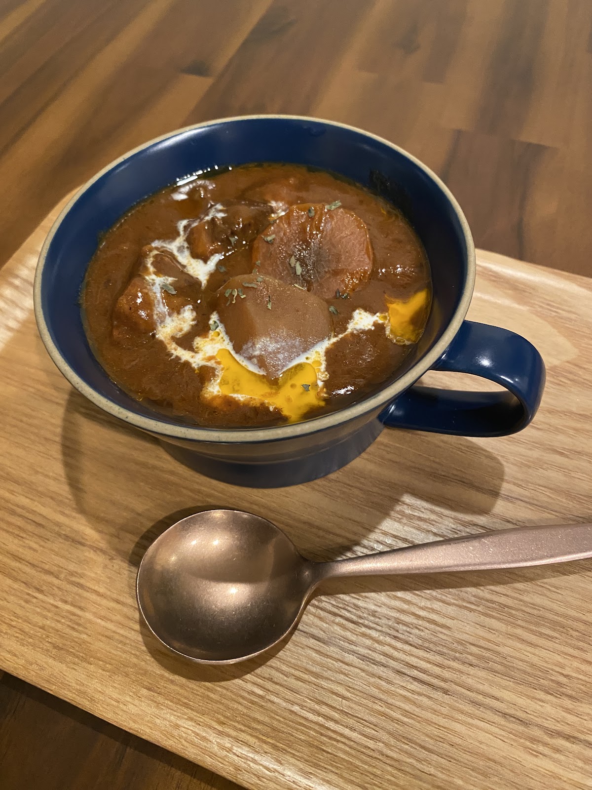 庭カフェの実際の写真