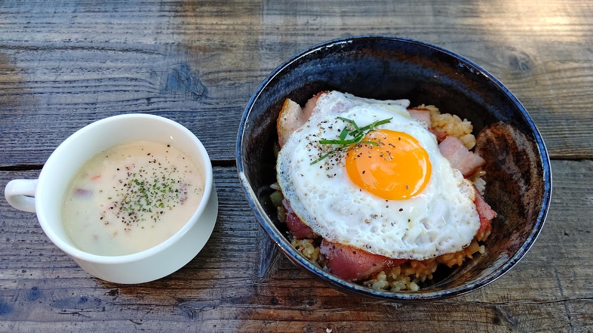 ヒバリカフェの実際の写真