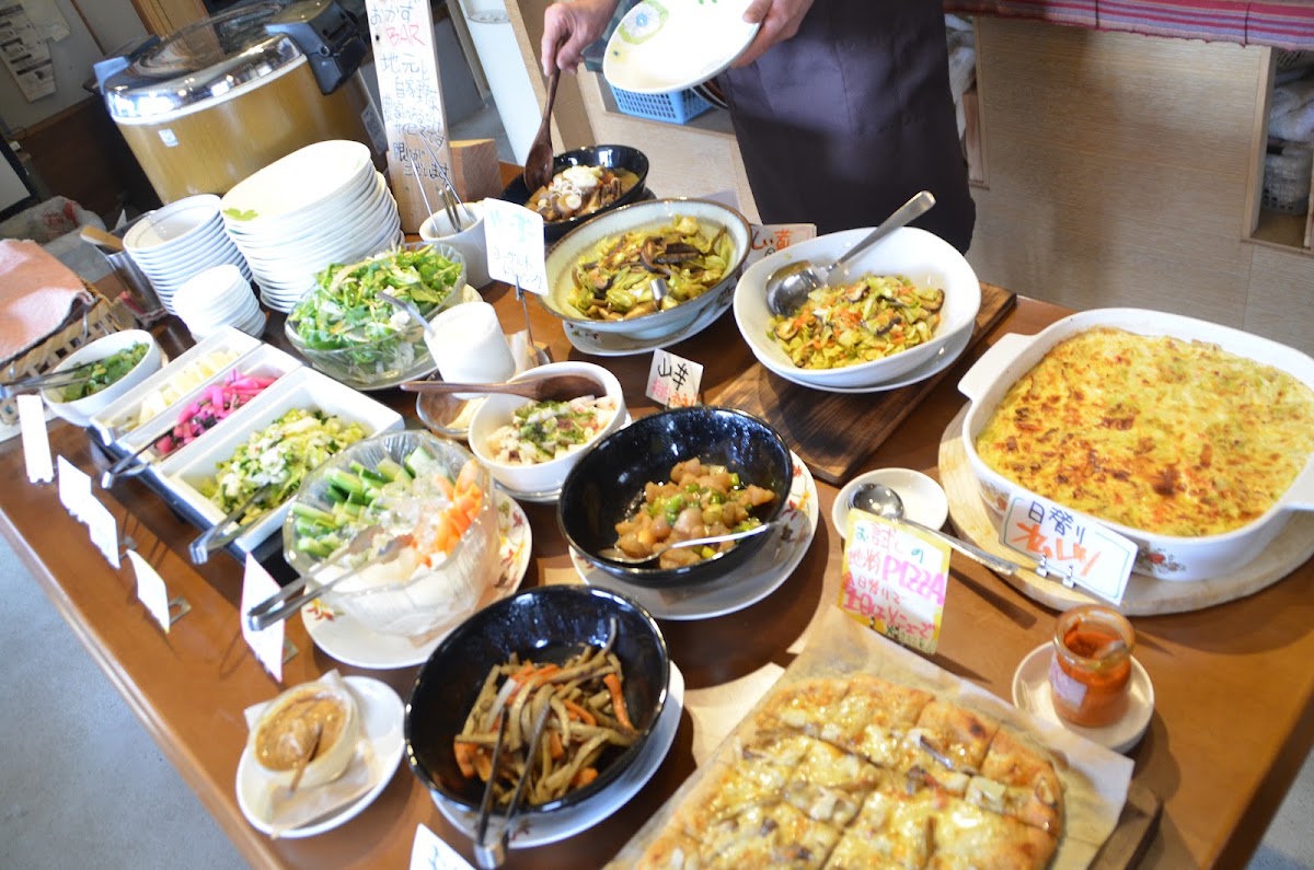 農村食堂 里のカフェの実際の写真