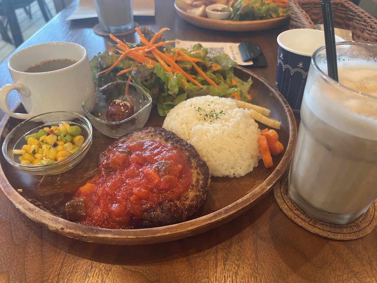 森のカフェの実際の写真