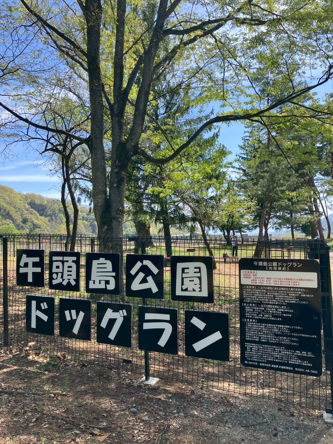 午頭島公園ドッグラン