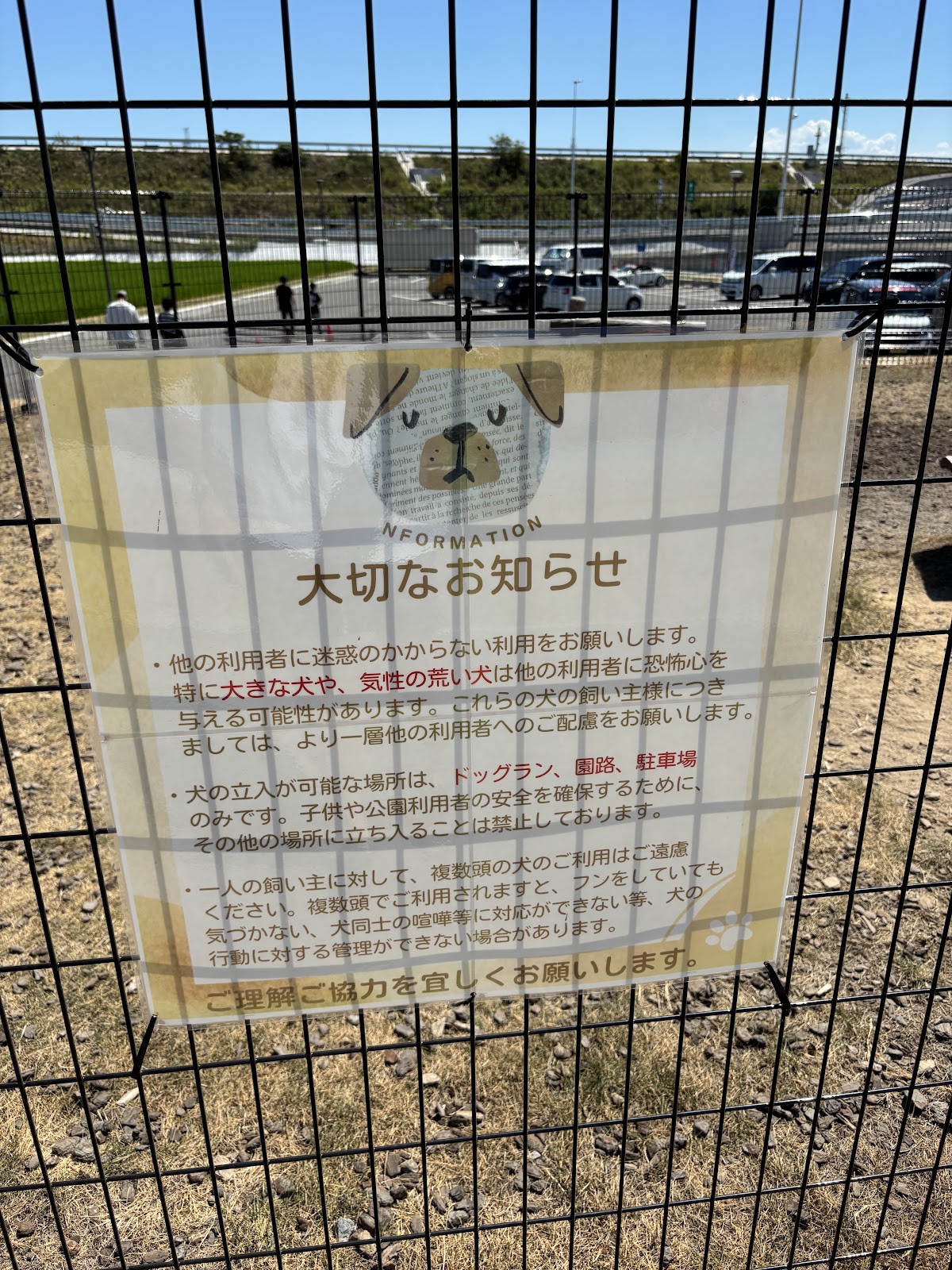ドッグラン広場 もとまるパークの実際の写真