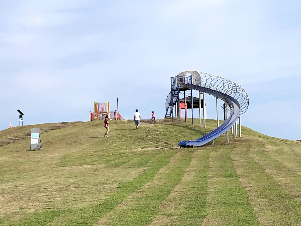 海岸公園冒険広場の実際の写真