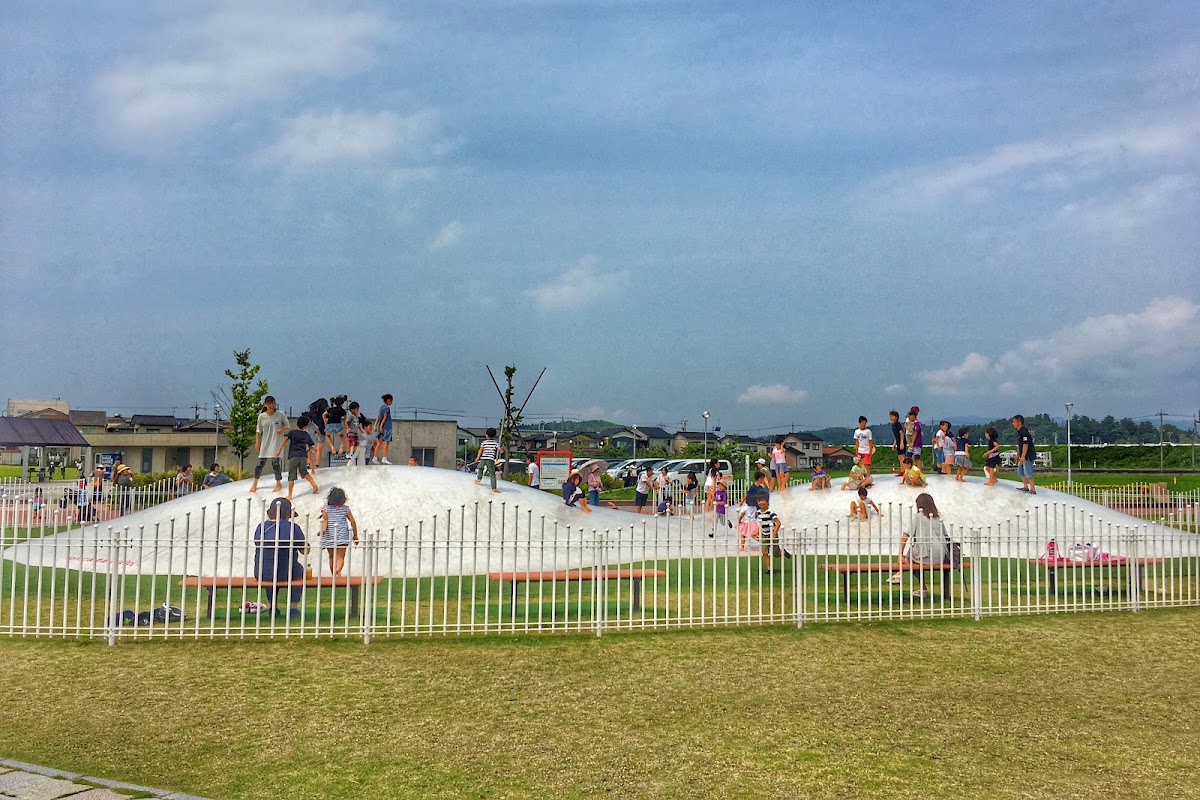 あがた公園の実際の写真