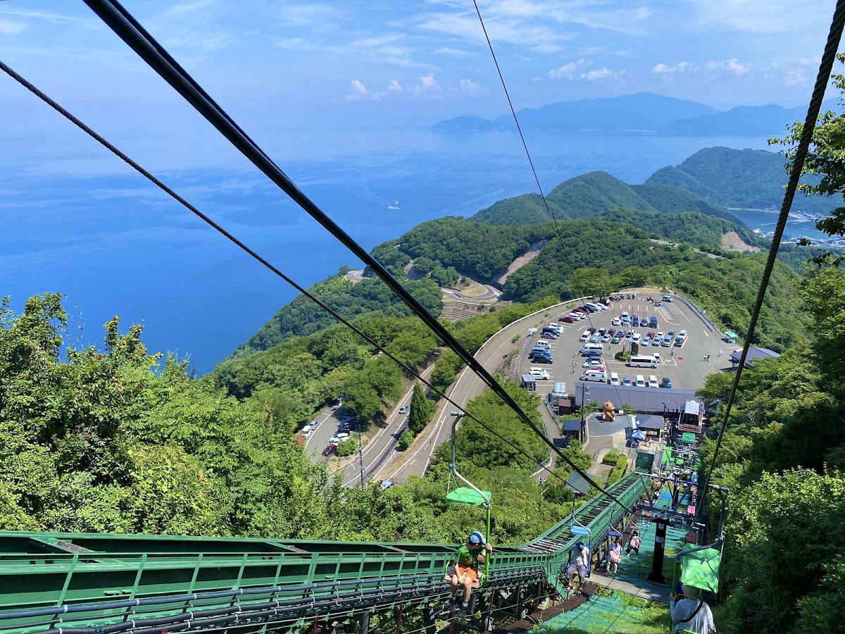 三方五湖レインボーライン山頂公園の実際の写真