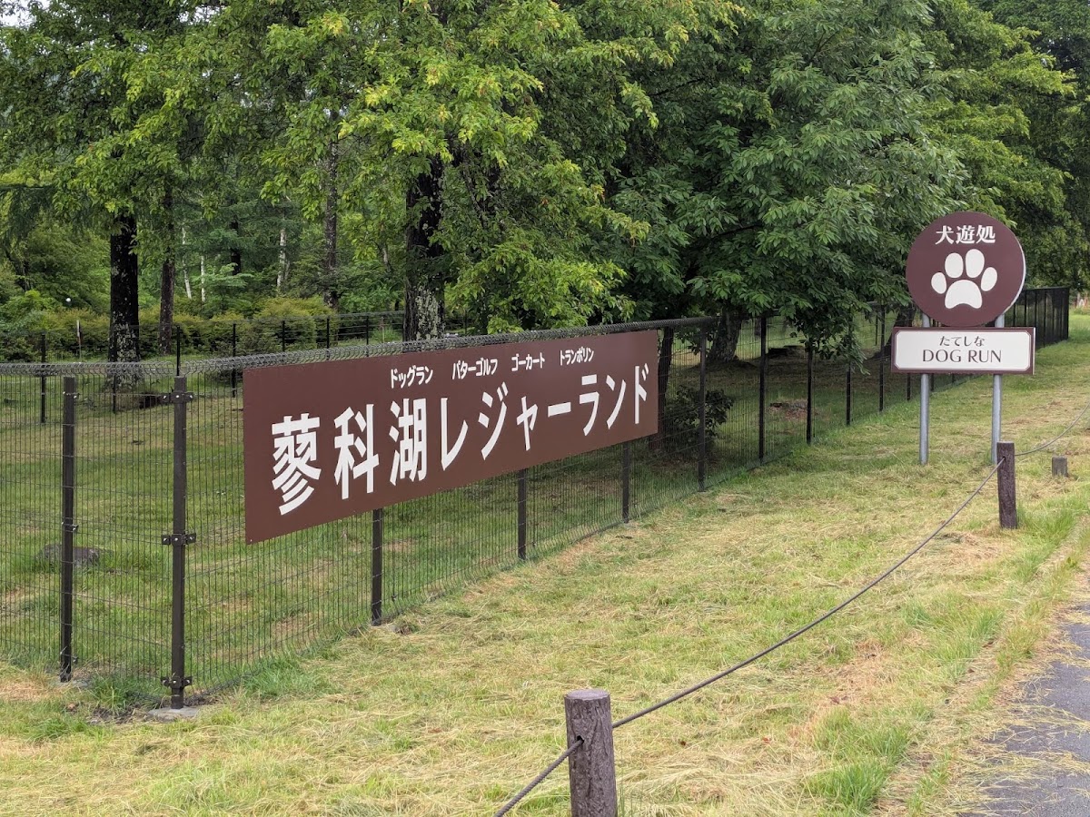 犬遊処たてしなドッグラン（道の駅 ビーナスライン蓼科湖）の実際の写真