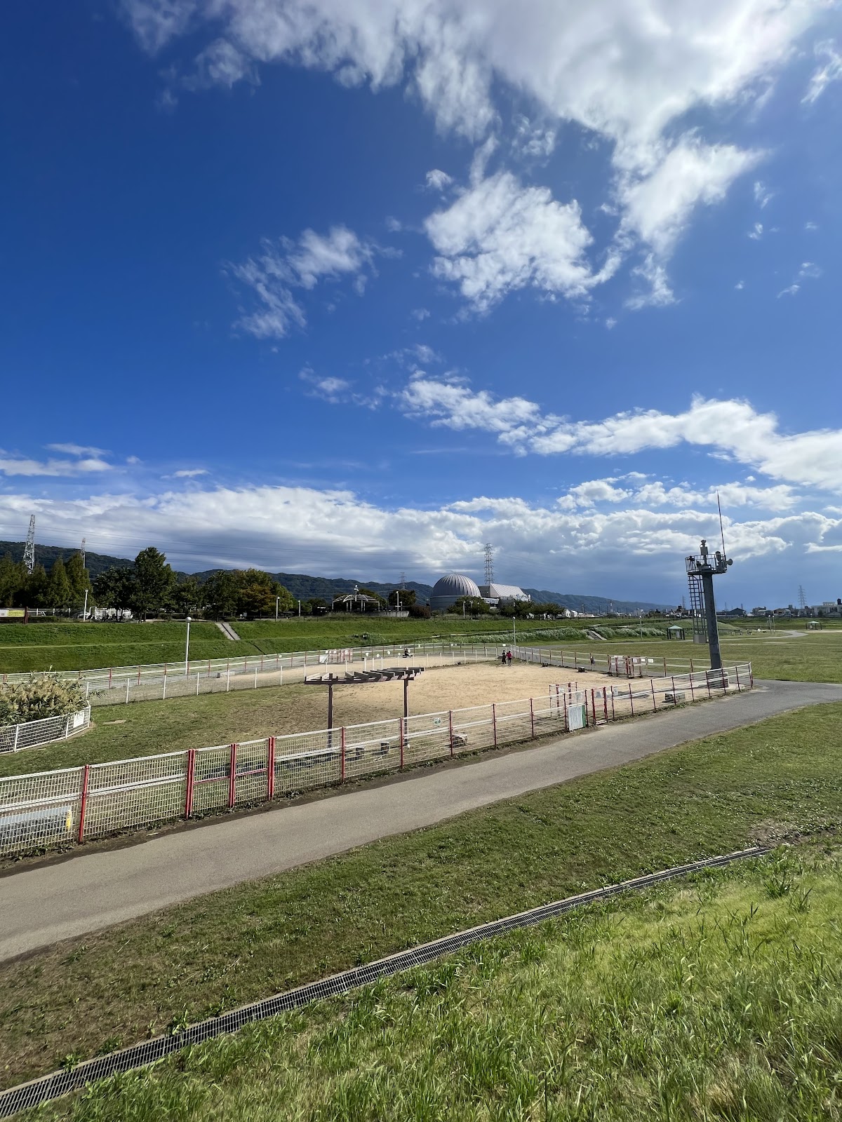 花園中央公園ドッグランの実際の写真