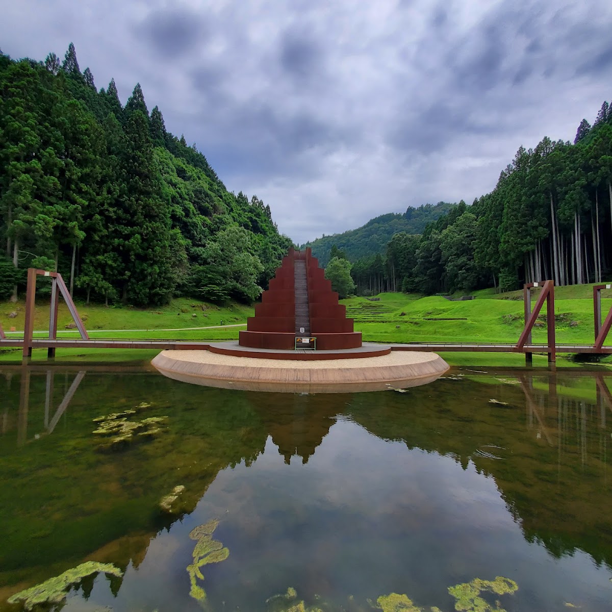 室生山上公園芸術の森の実際の写真