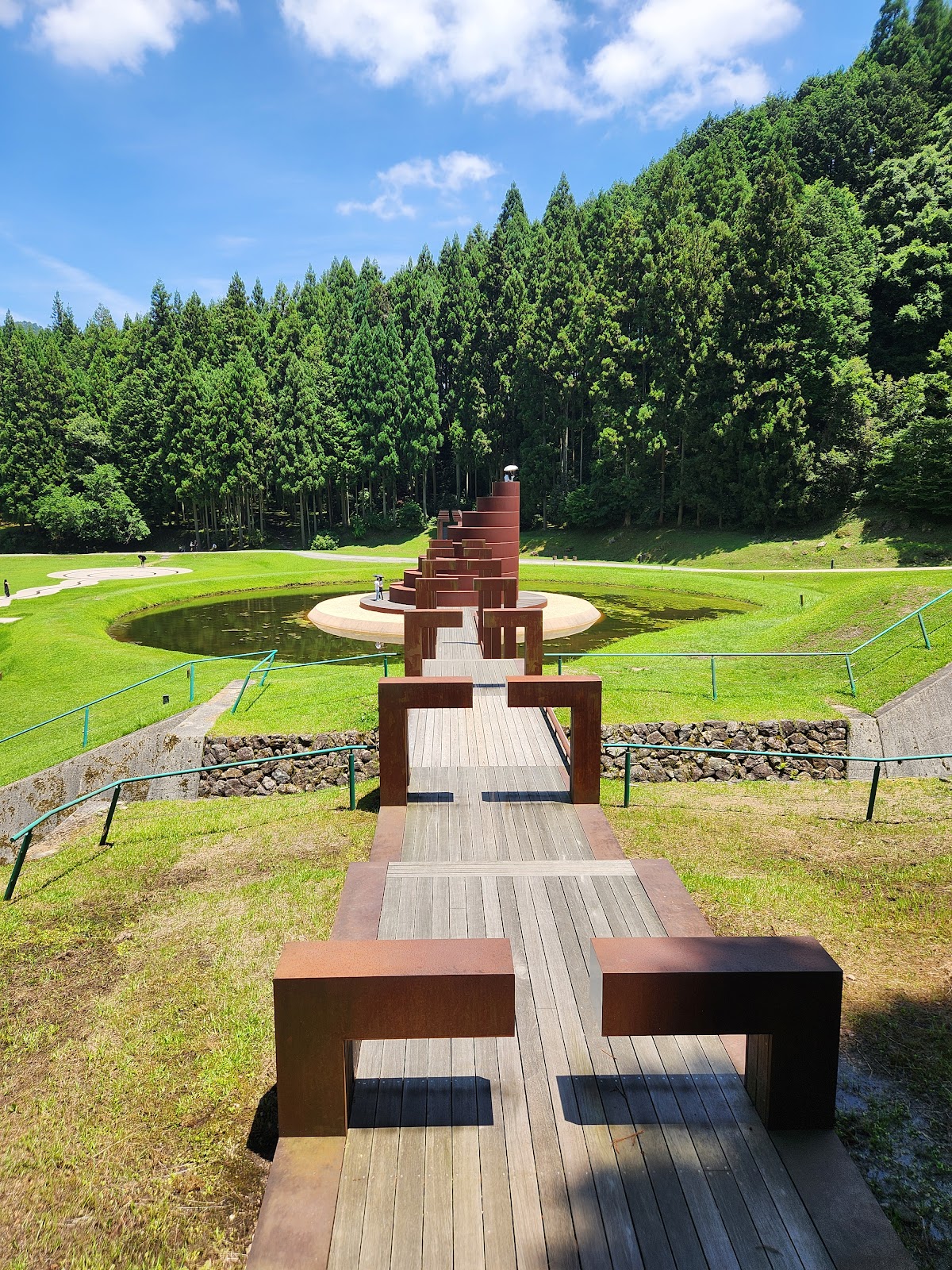 室生山上公園芸術の森の実際の写真