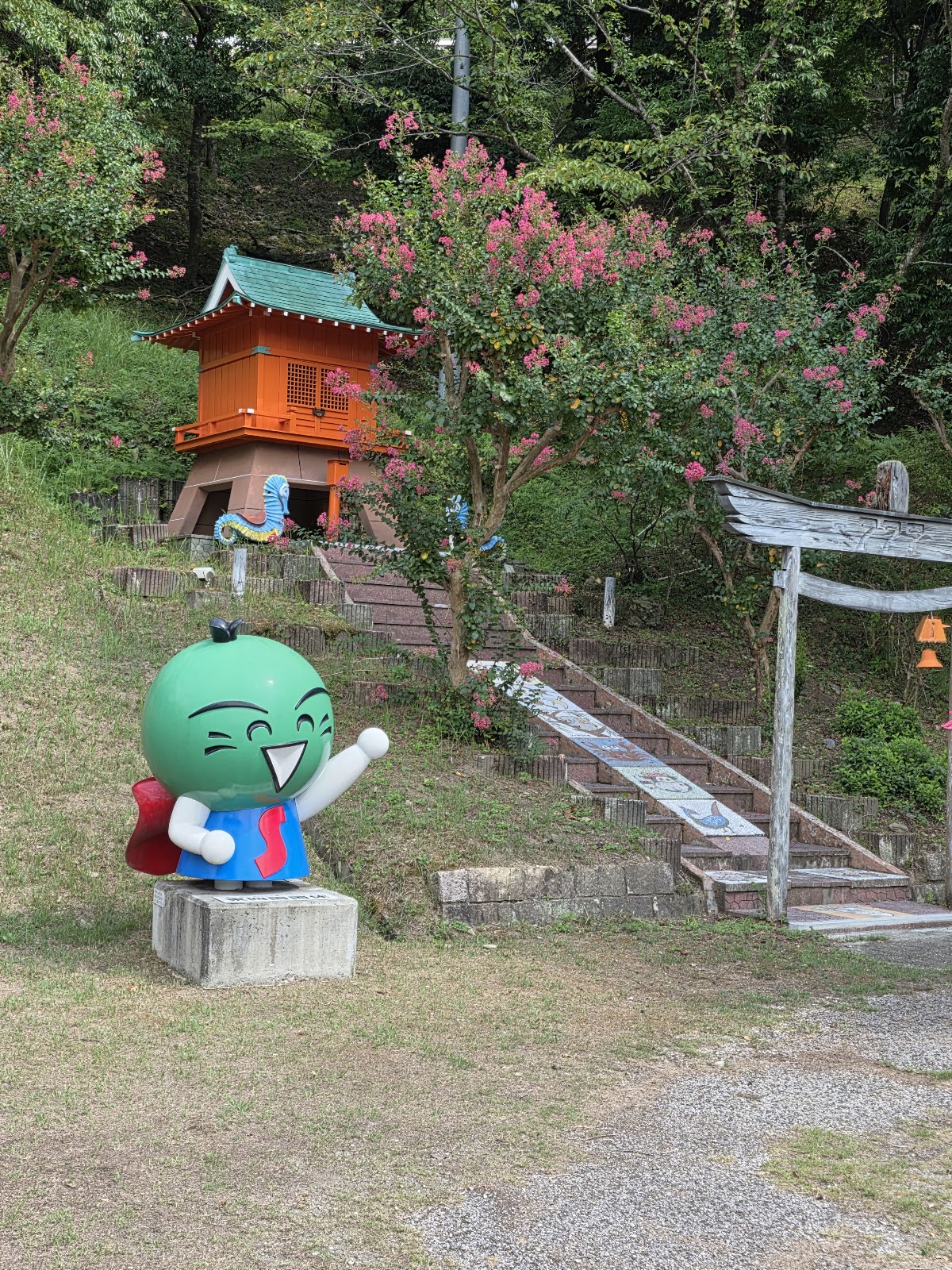 ふるさと創生 ふれあい広場の実際の写真