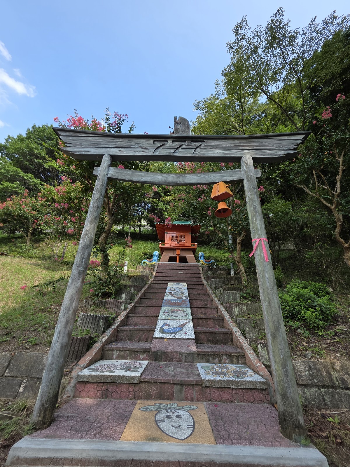 ふるさと創生 ふれあい広場の実際の写真