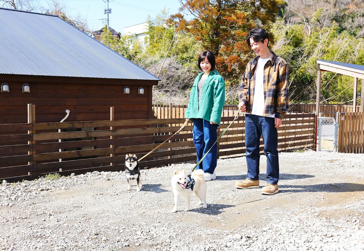 犬の遊び場DOG FIELD 千葉の犬と泊まれるキャンプ場 ドッグラン 犬連れ ペットと泊まれるキャンプ場の実際の写真
