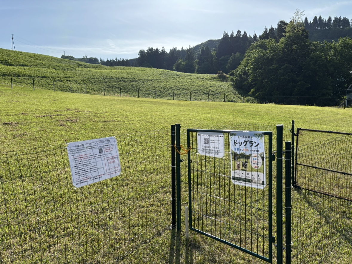 小出公園ドッグランの実際の写真